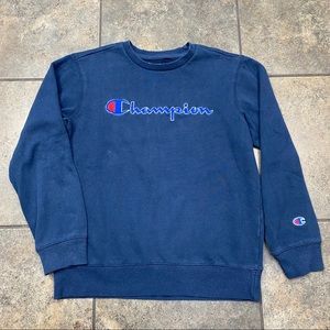 Boy’s/Kid’s Champion Crewneck Sweatshirt Size Large